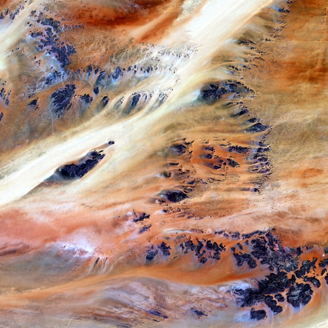 Remote sensing imagery; Photo by USGS on Unsplash